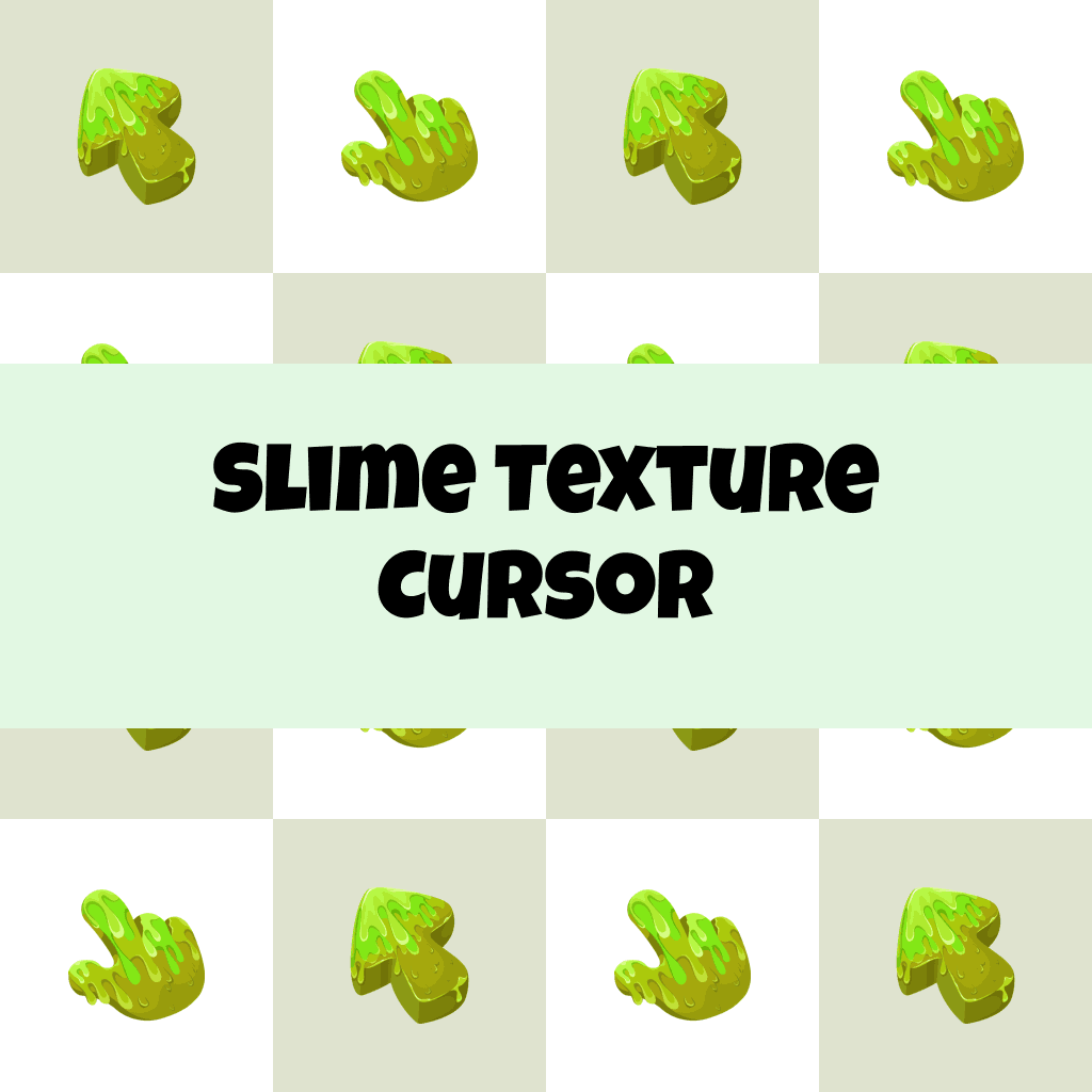 Preview Slime Texture cursor custom cursor pack